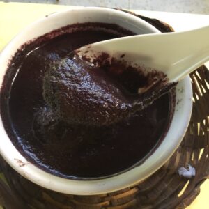 açaí com banana orgânico